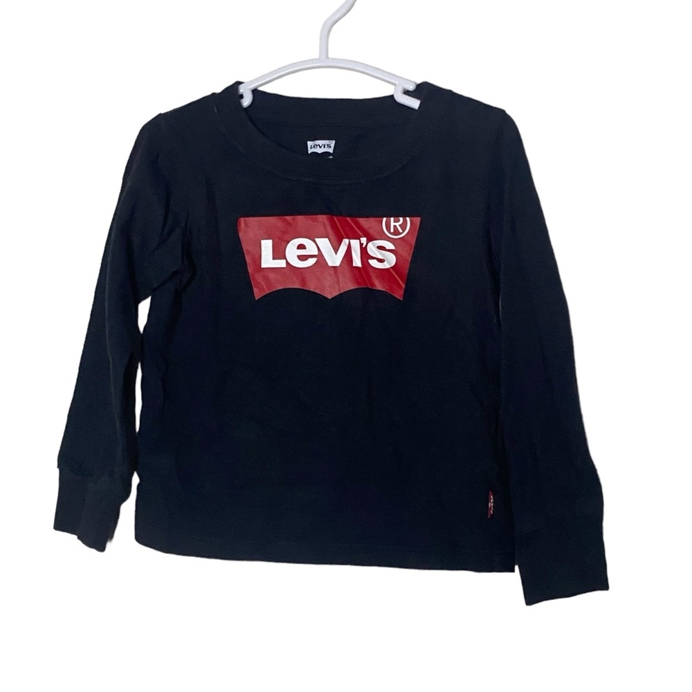Black long sleeve Levi’s shirt. Size 24 months